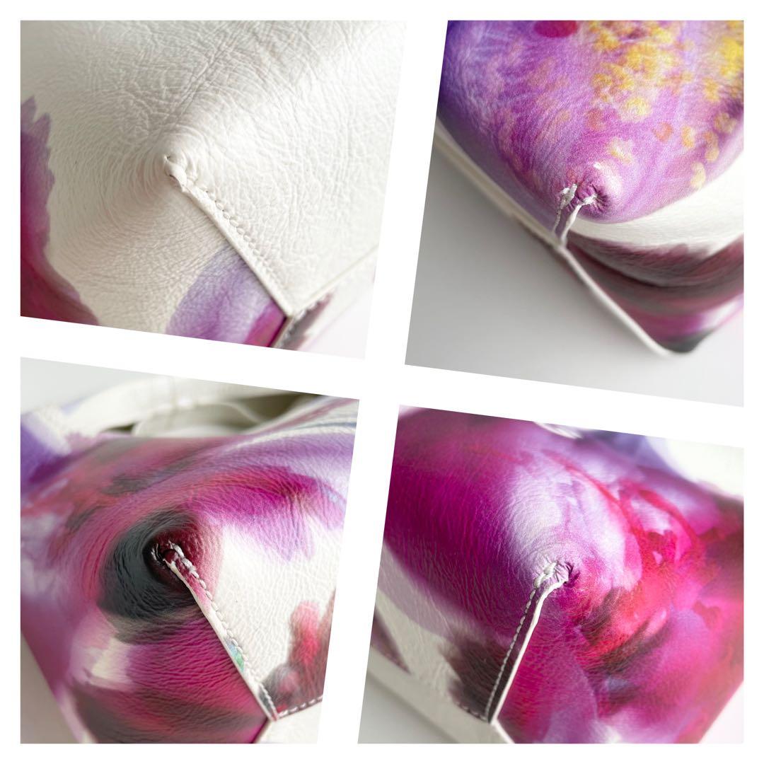 マークジェイコブス ハンドバッグ サックバッグ フローラル ほぼ新品