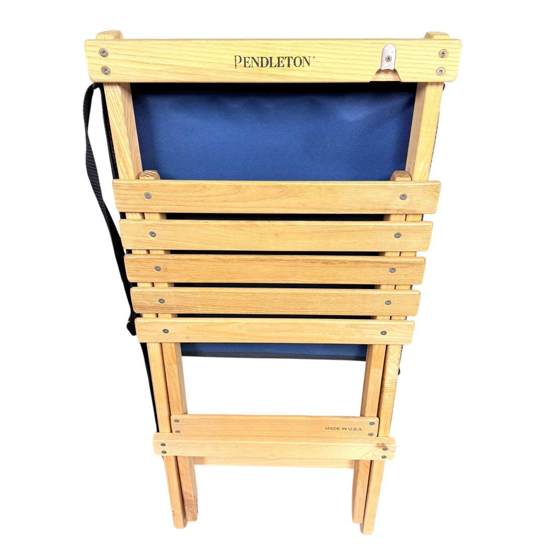 展示品 PENDLETON×BLUE RIDGE CHAIR WORKS 青