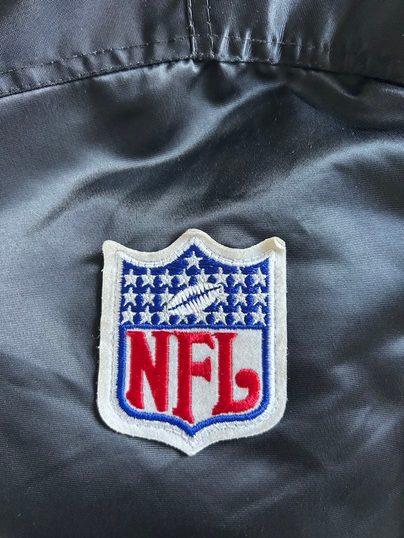 80s STARTER製 NFL RAIDERS stadium jacket