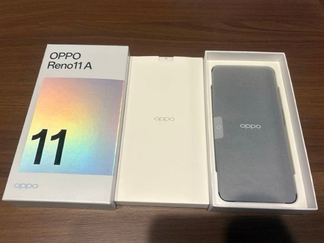 OPPO Reno11 A 128GB ダークグリーン 新品未使用②
