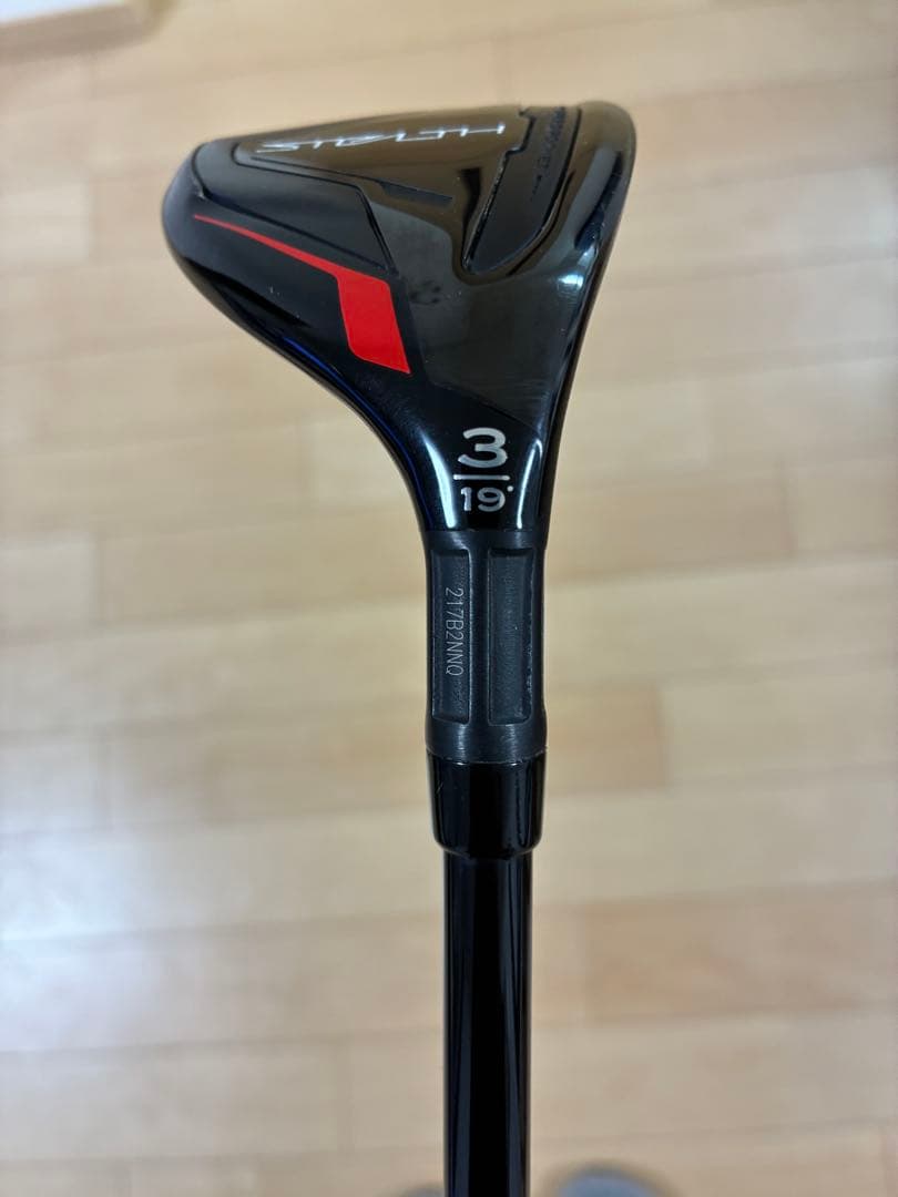 テーラーメイド ステルス3番ユーティリティ19度 ベンタスブラック　9-TX