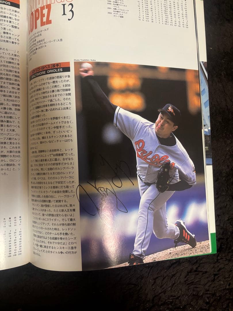 MLB メジャーリーグ 日米野球 サイン