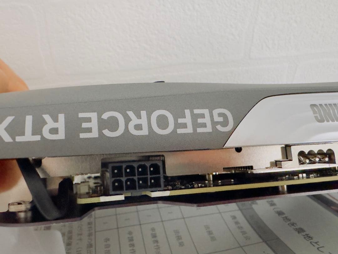 美品 NVIDIA RTX4070 12GB ZOTAC 動作確認済