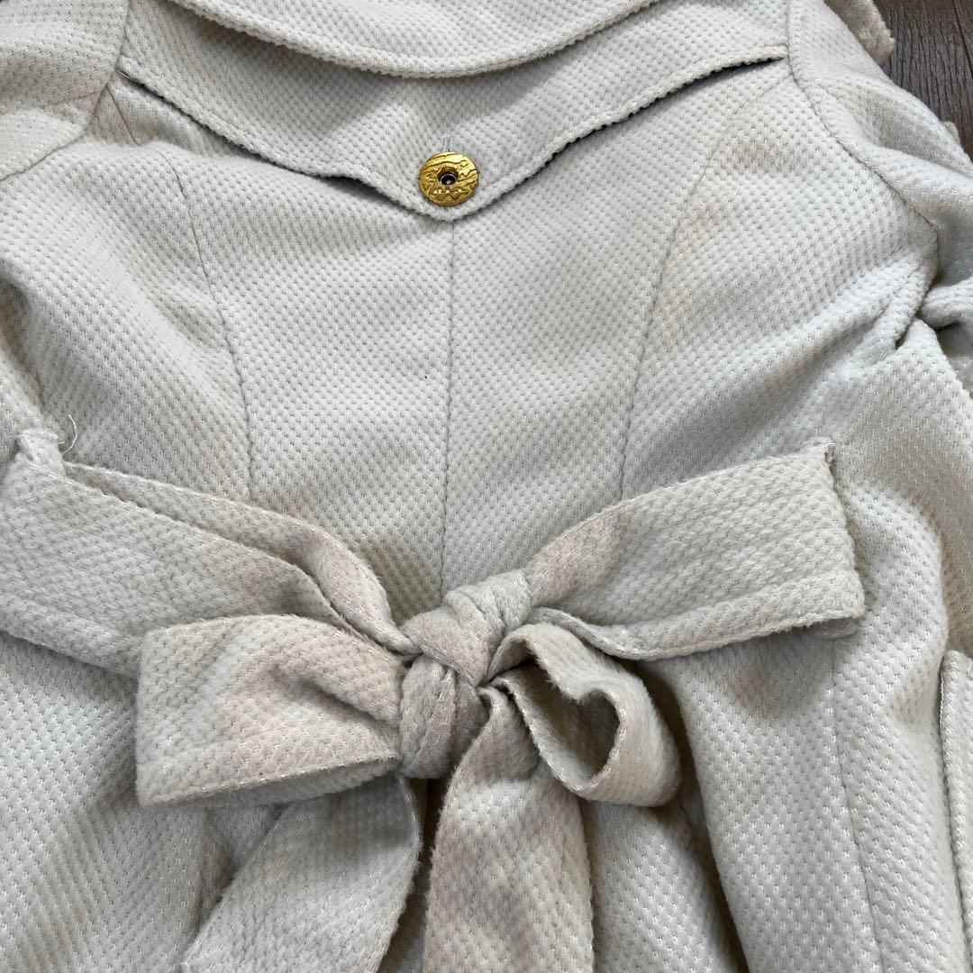 d.i.a. ホワイト ダブルブレスト モッズコート