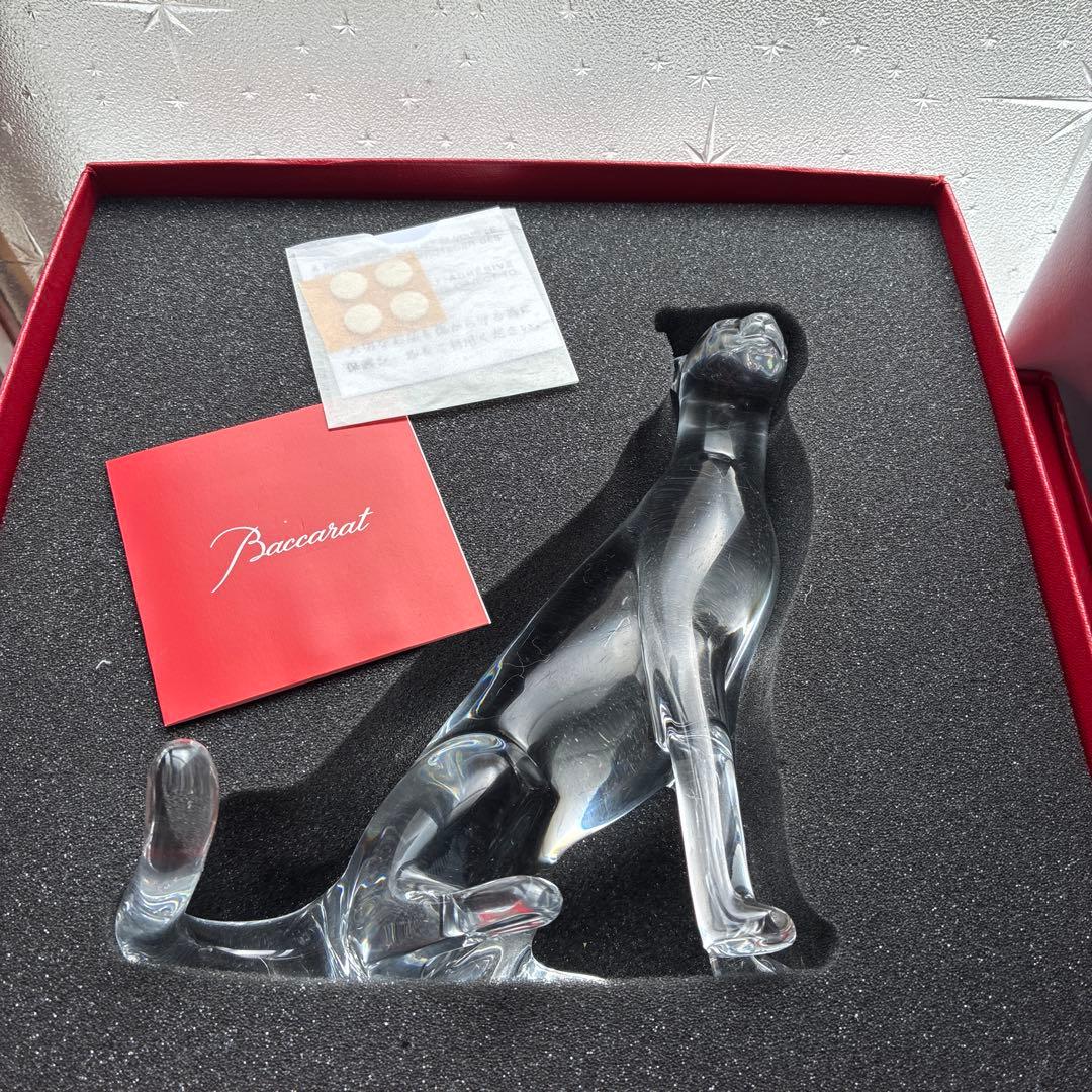 バカラ パンサー　フィギュリン　フィギュア　置物