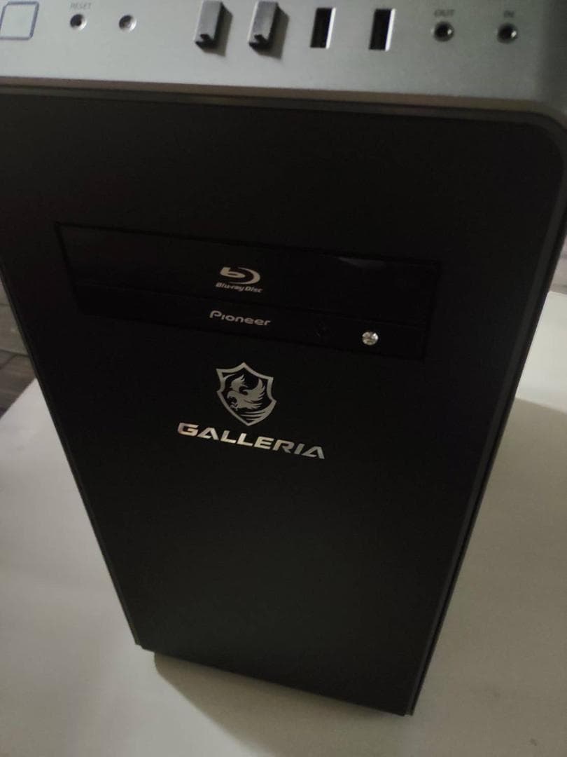 GALLERIA　ATXケース　ブルーレイ　650W電源付き