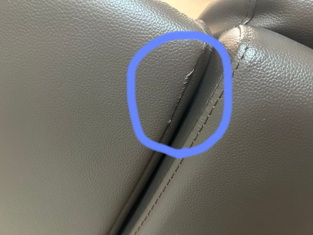 ニトリ3人掛けテーブル付き電動両側リクライニングソ ファNビリーバ