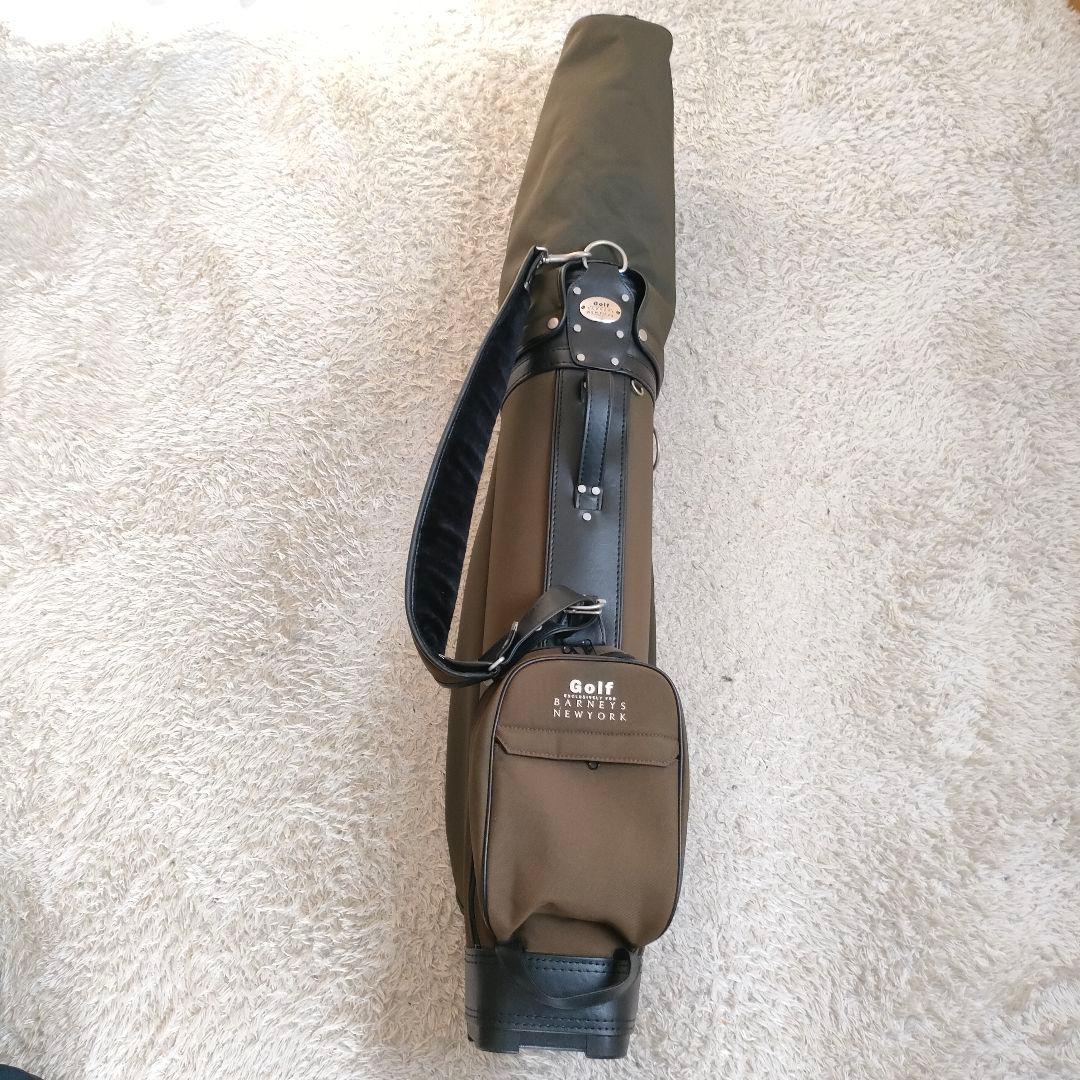 バーニーズニューヨーク キャディバッグ 6分割 カーキ シンプル