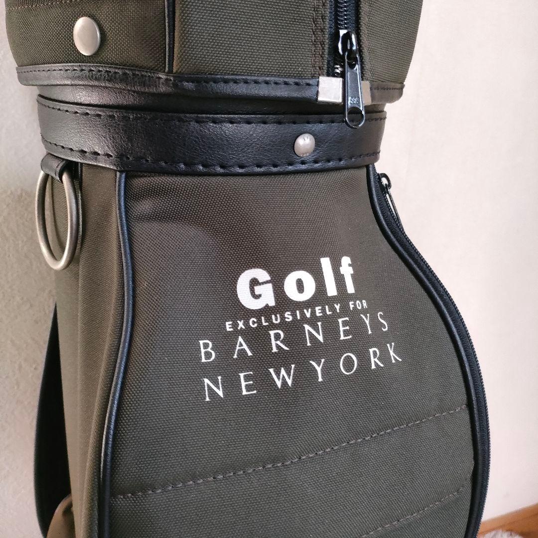 バーニーズニューヨーク キャディバッグ 6分割 カーキ シンプル
