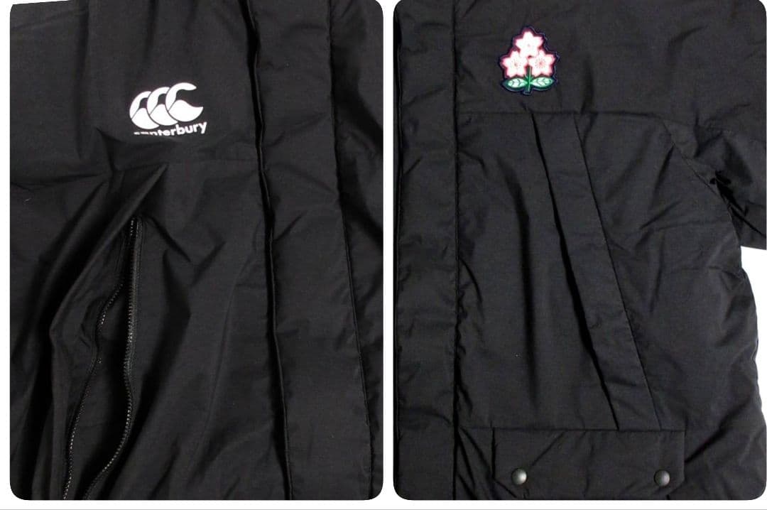 Canterbury ジャパン代表ラグビーコート ブラックL