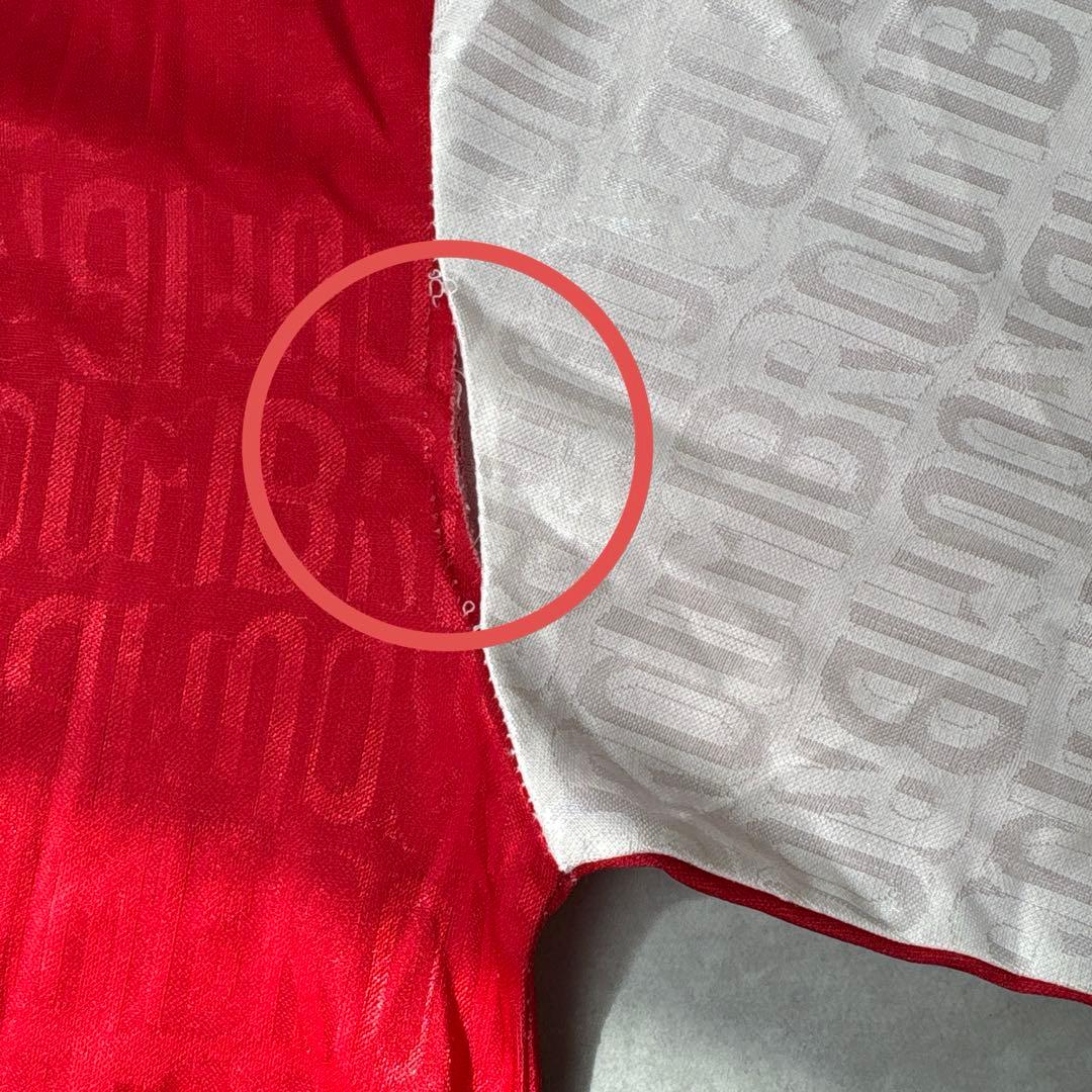 ★90s アンブロ　UMBRO アヤックス ユニフォーム　ゲームシャツ　Tシャツ