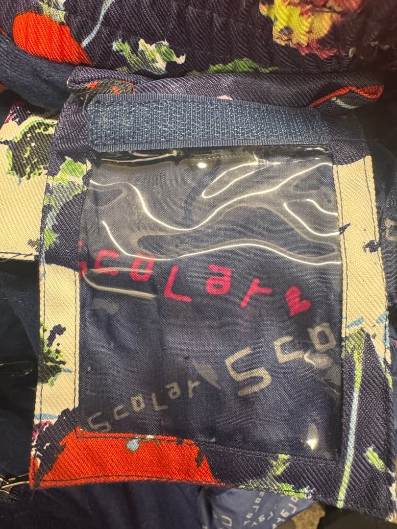 ScoLar　スカラー　スノーボードウェア　上下セット　花柄　ジャケット　パンツ