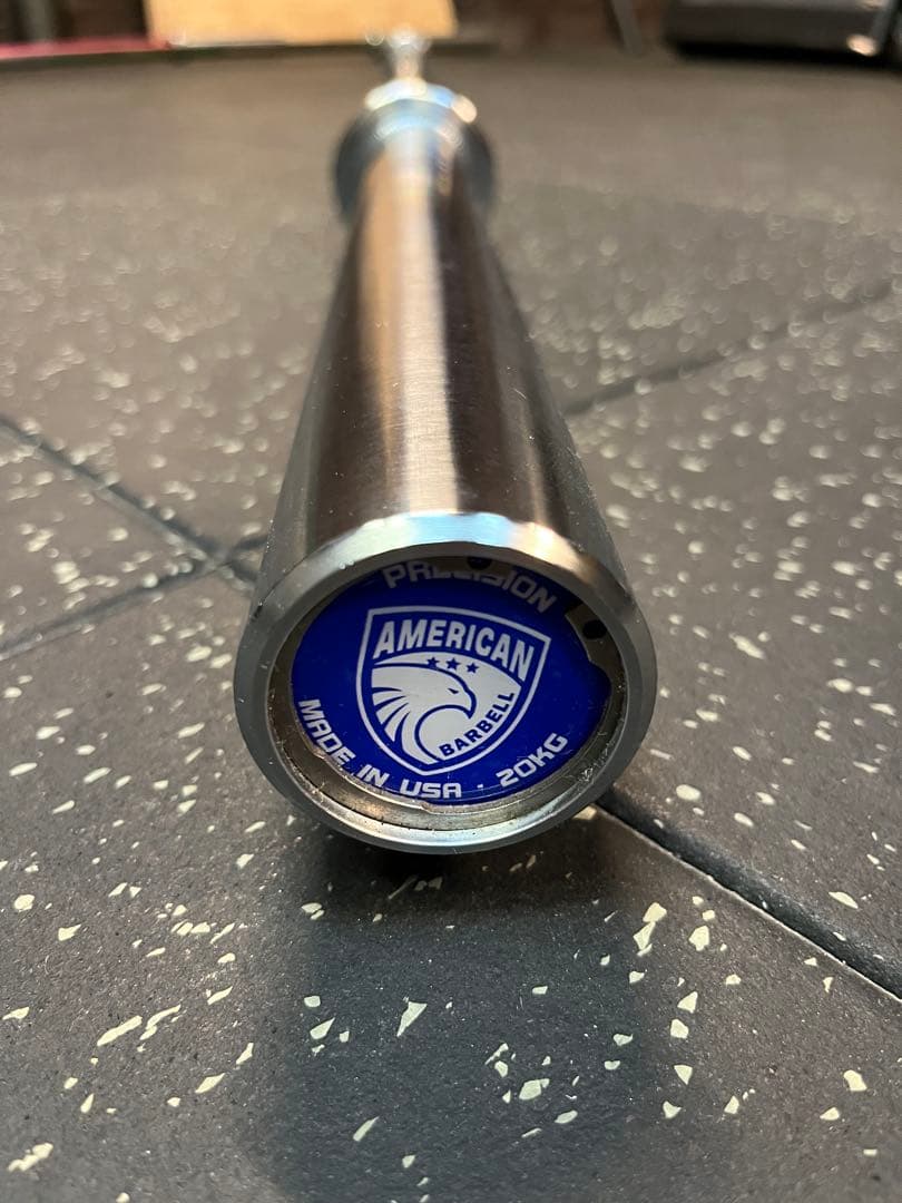 ステンレスプレシジョントレーニングバー アメリカンバーベル