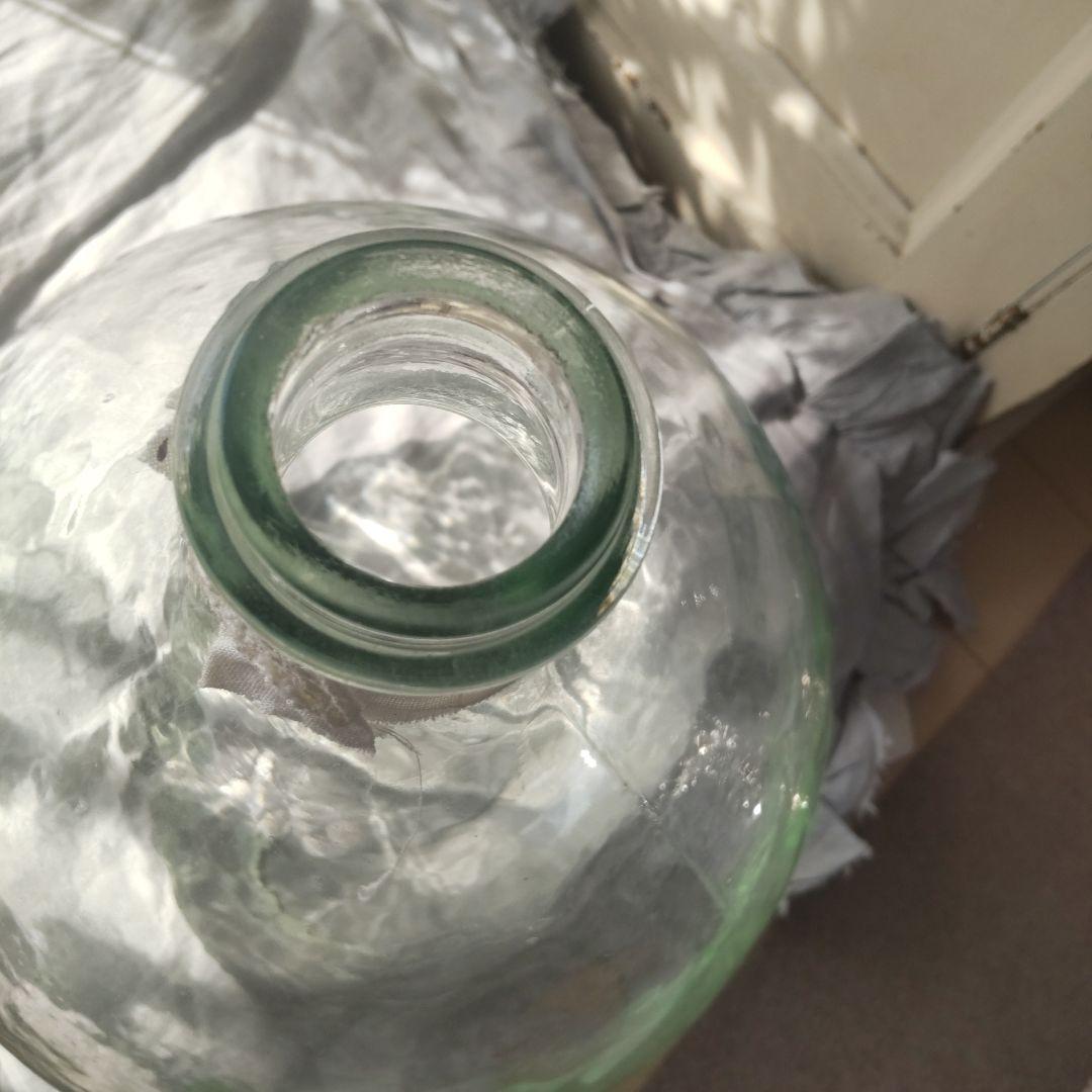 フランス　アンティーク　特大　ディミジョンボトル　ガラス