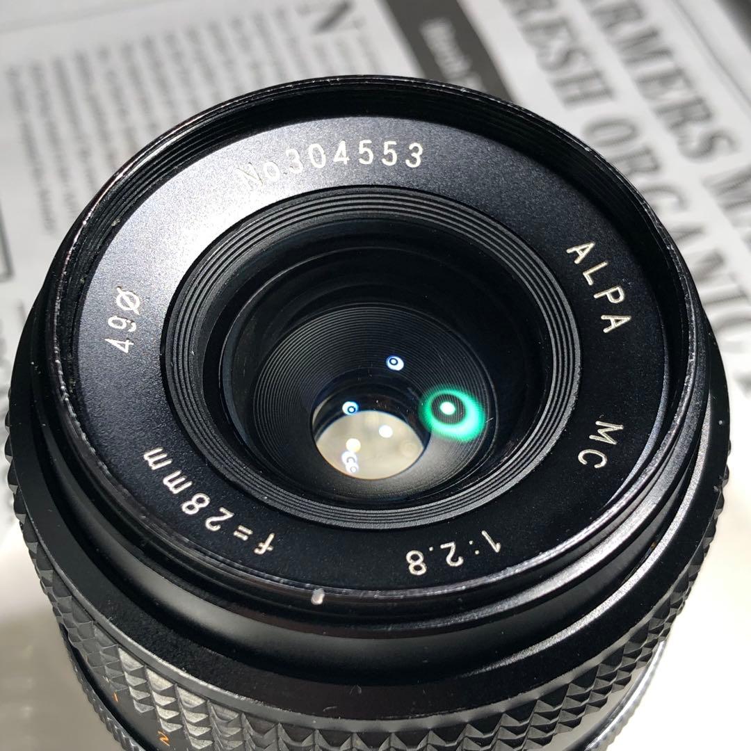 レア？　ALPA 28mm f2.8 PENTAX Kマウント