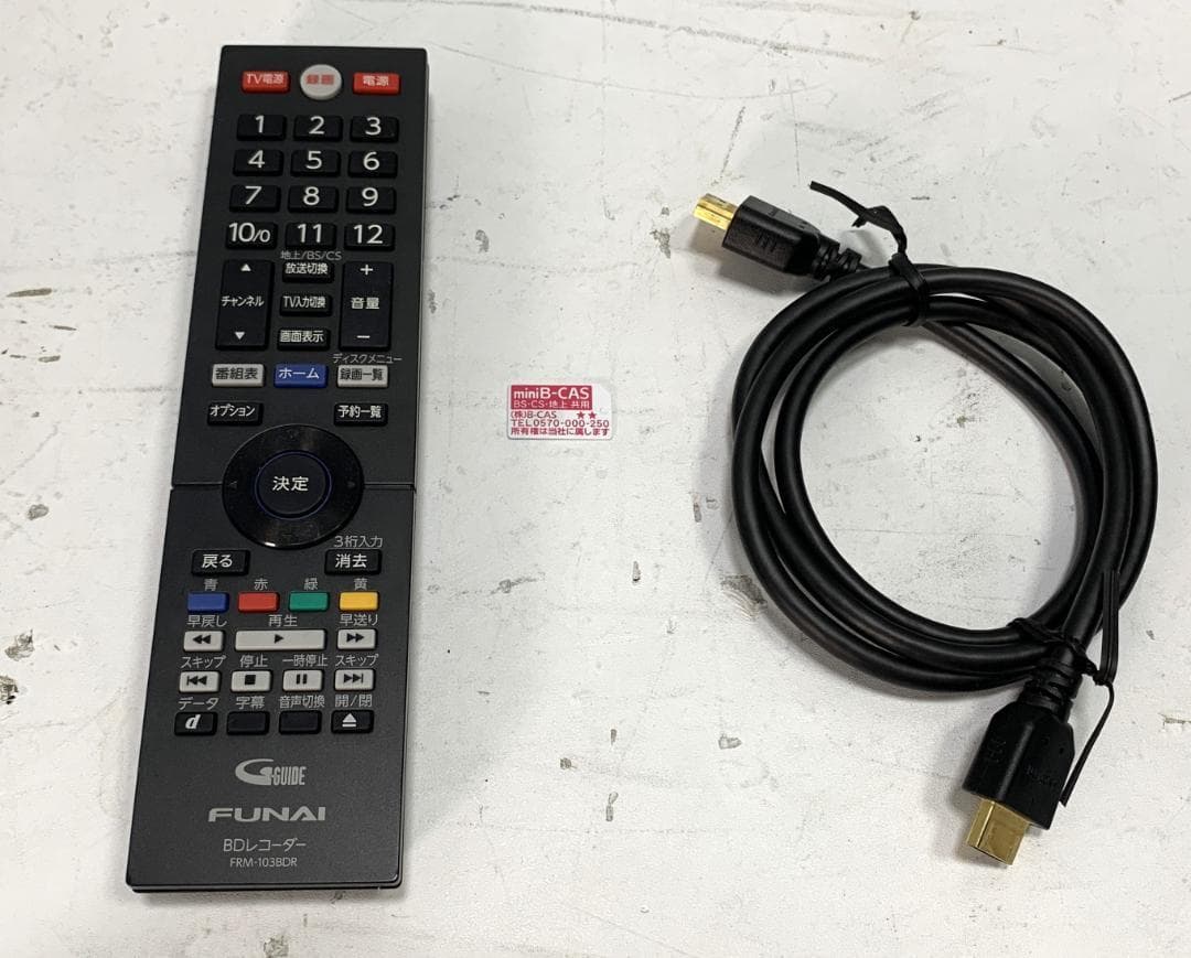 Y★329 FUNAI ブルーレイレコーダー FBR-SW1030