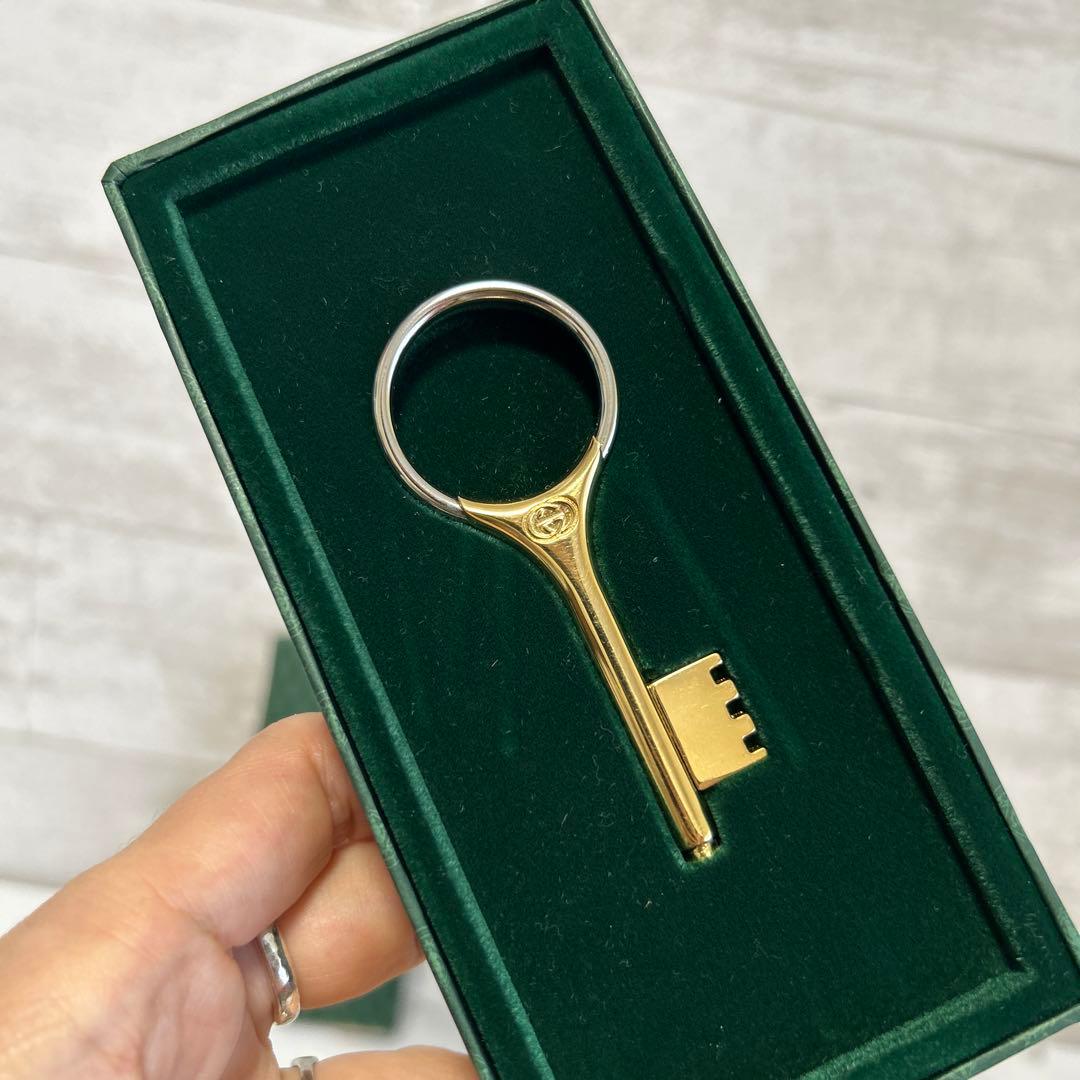 GUCCI グッチ　キーリング　vintage　ヴィンテージ　オールドグッチ
