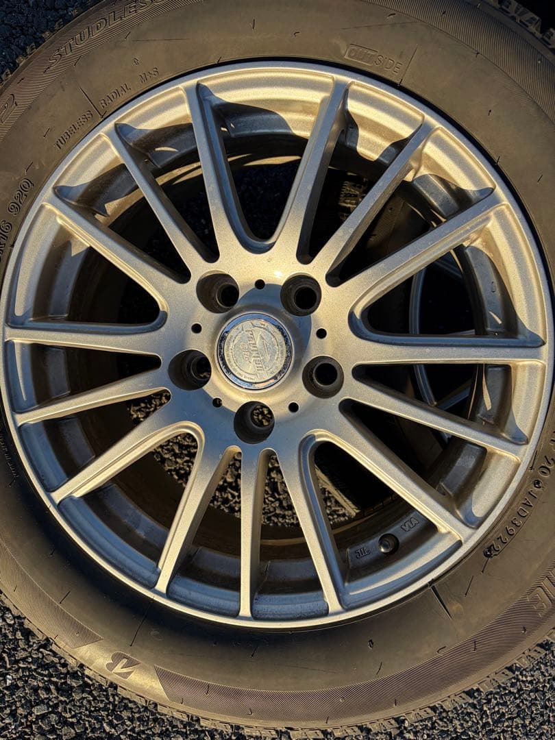 16インチ 205/60/R16 スタッドレスタイヤホイールセット