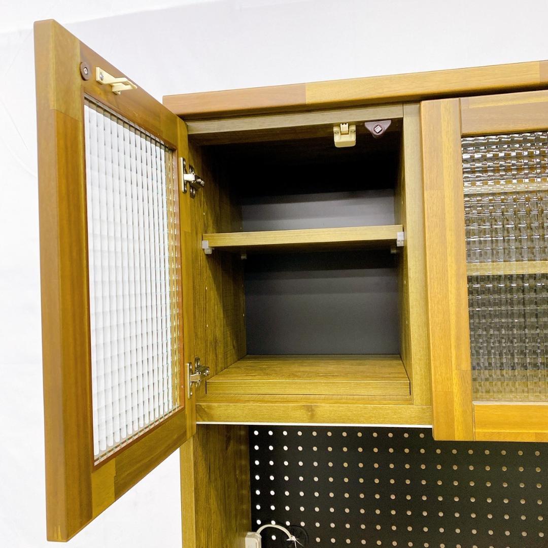 【展示未使用品】株式会社サン ポッパーS 105 食器棚 キャビネット