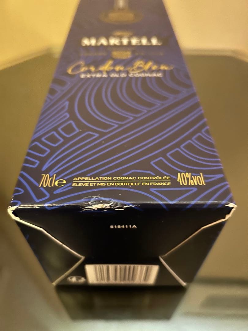 未開封 マーテル コルドンブルー エクストラオールド コニャック 700ml