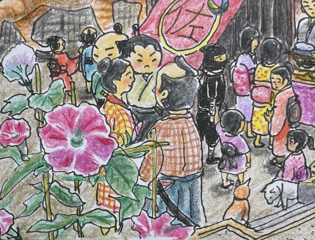 ま*み様 木製オリジナルこけしとオリジナル絵画セット（by ShuzSaya/絵