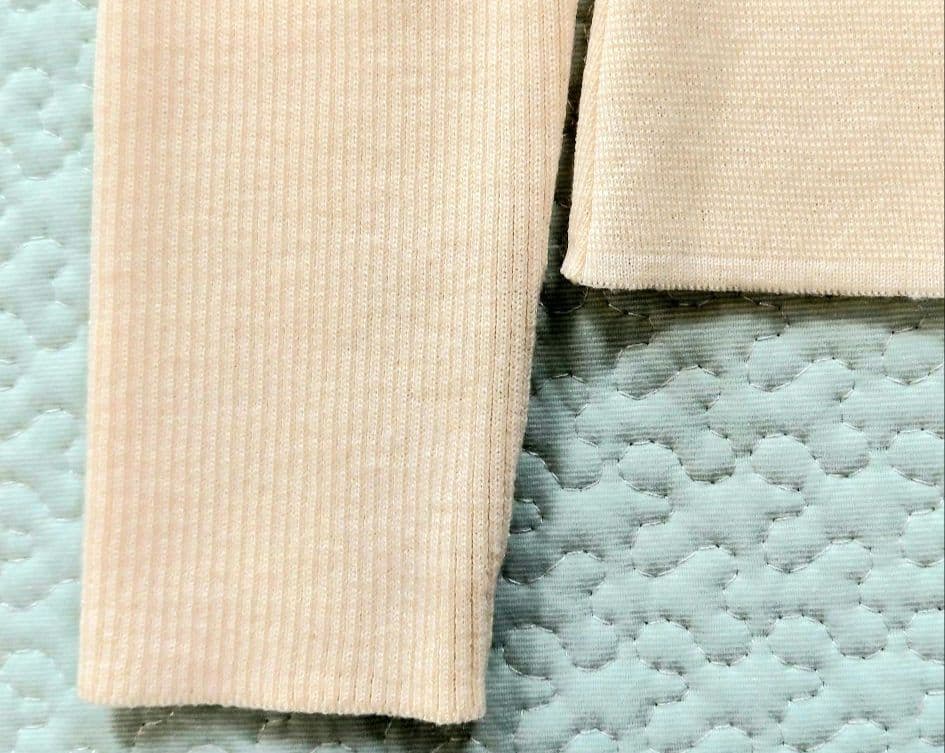 M’S GRACY リボン カメリア フリル ニット 38 美品