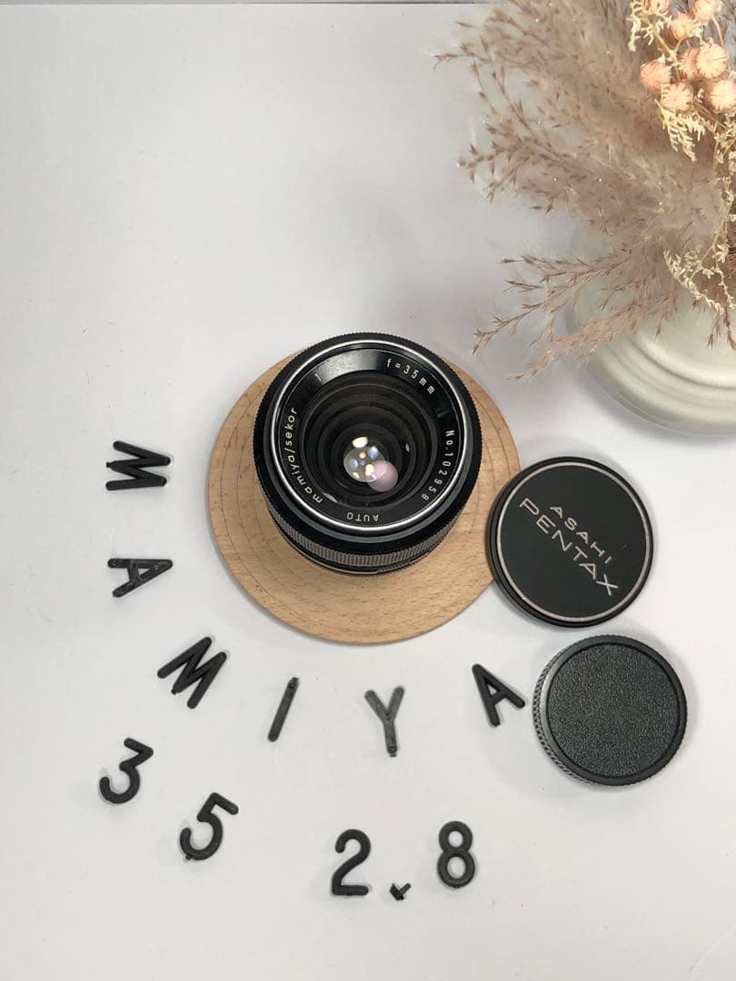 レア　auto mamiya sekor 35mm f2.8 m42マウント