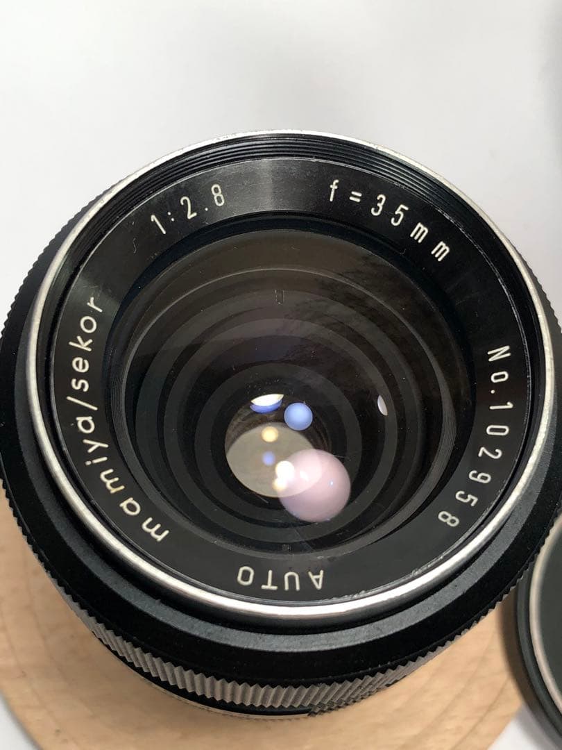 レア　auto mamiya sekor 35mm f2.8 m42マウント