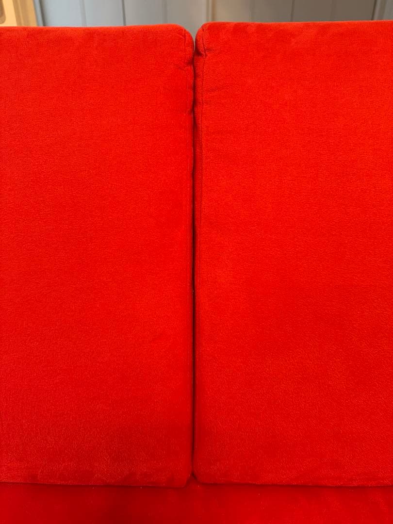 直接引取り限定 ★☆ ソファ ３人掛け 赤 レッド 東京都国分寺市の戸建て2階