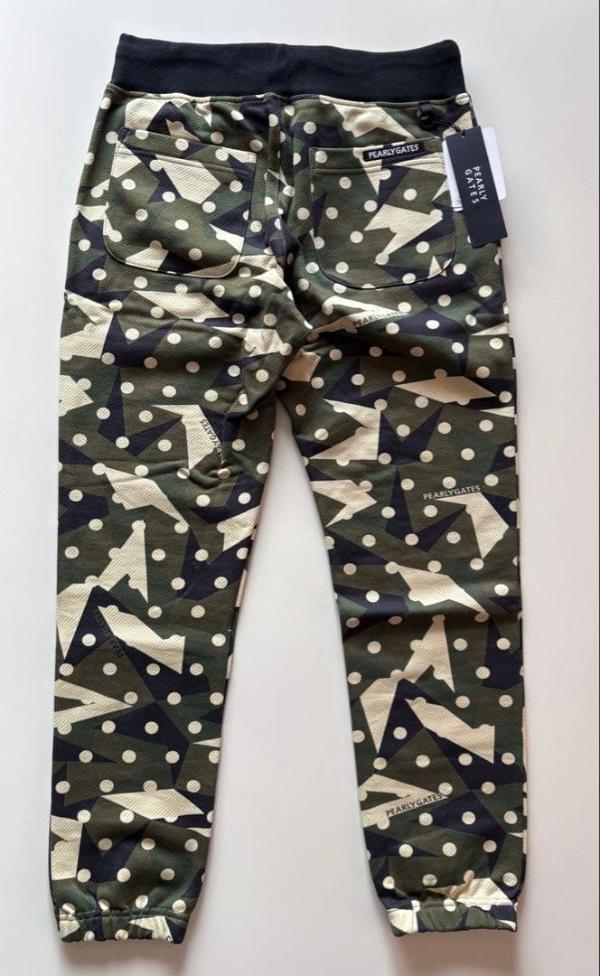 パーリーゲイツ　パンツ　メンズ　サイズ5 カモドット柄