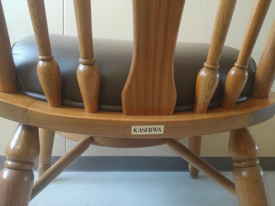 ♪②柏木工 KASHIWA かしわ チェアー 椅子 クッションふわふわ ♪