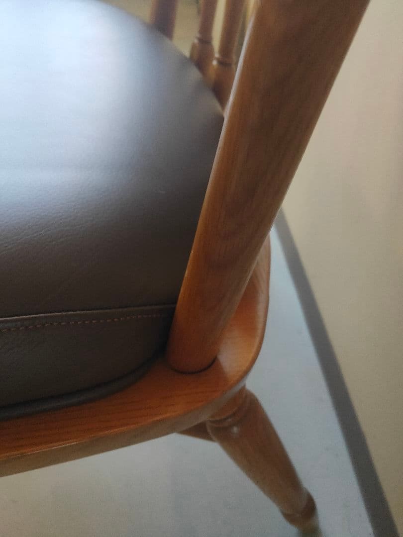 ♪②柏木工 KASHIWA かしわ チェアー 椅子 クッションふわふわ ♪