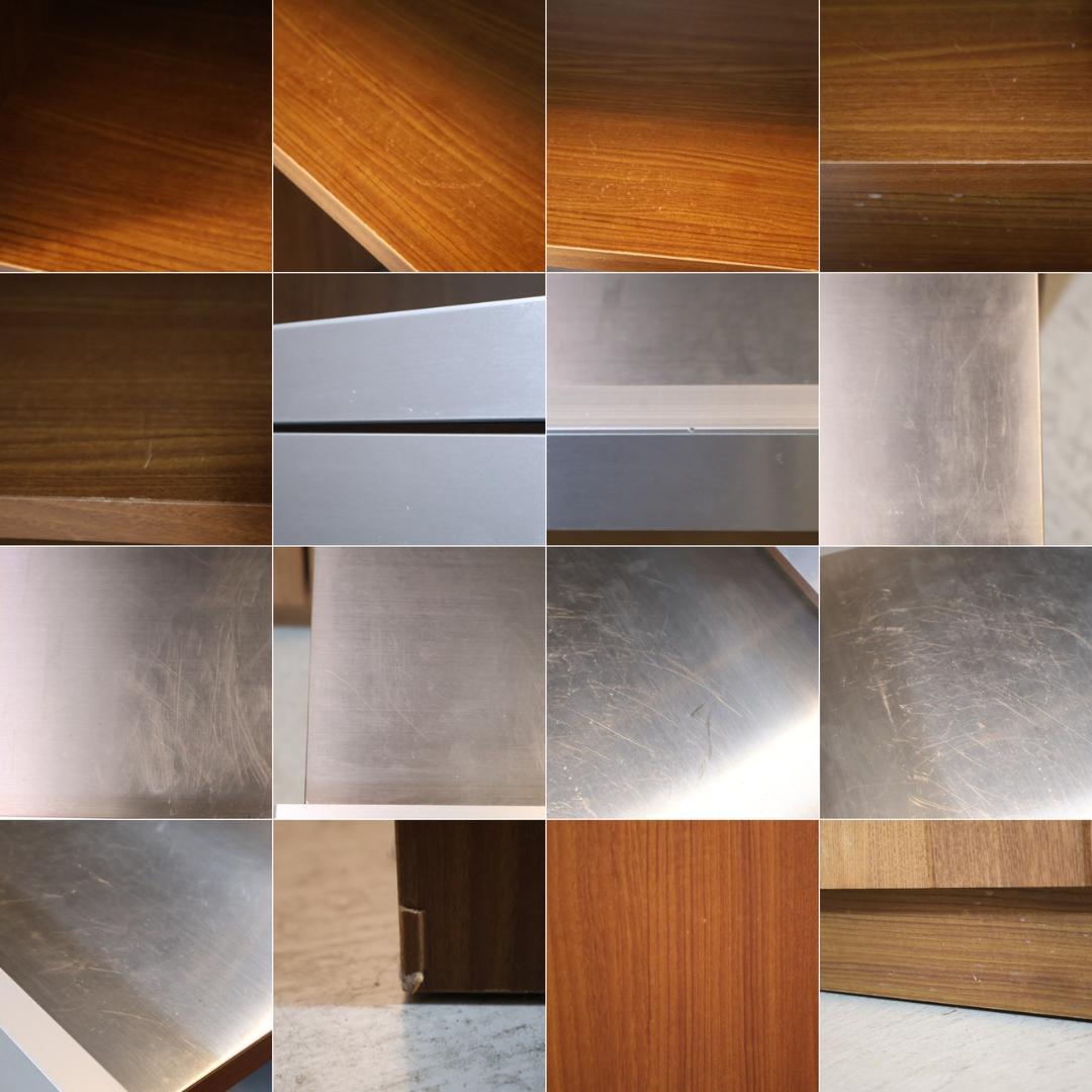 unico ウニコ ストラーダ 3面レンジボード 食器棚 キッチンボード レンジ