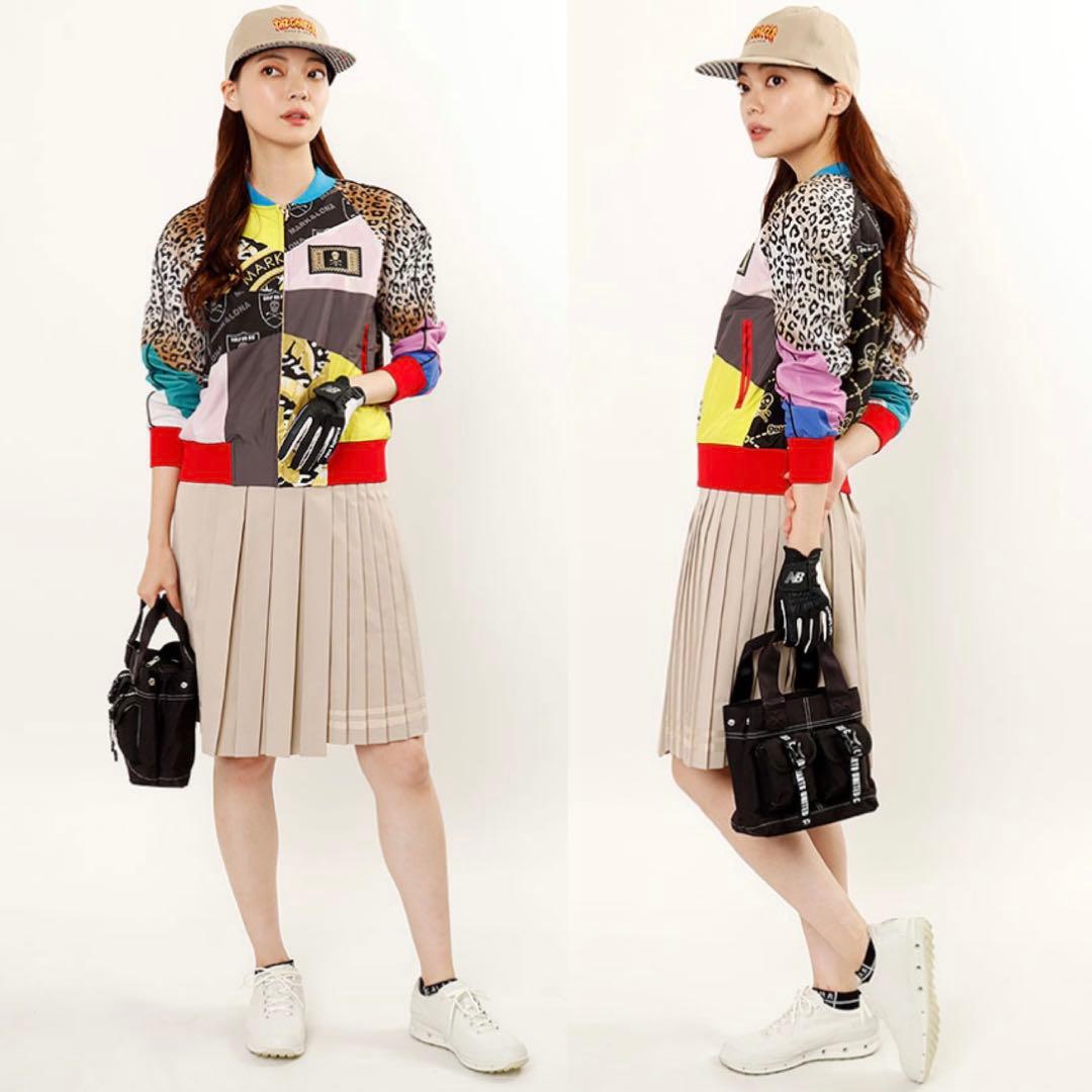 新品 未使用 マークアンドロナ ブルゾン ジャケット レディース 裏メッシュ