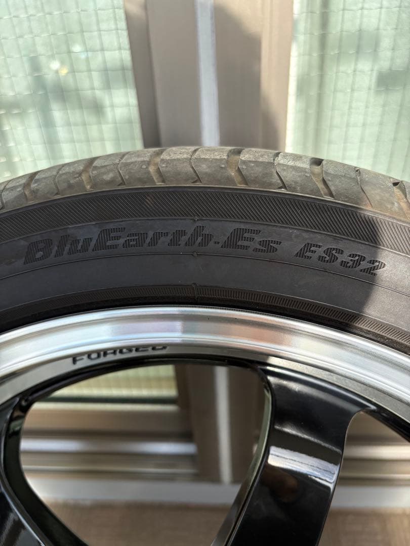 ボルクレーシングTE37 KCRホイールタイヤ 鍛造 16インチ 軽自動車