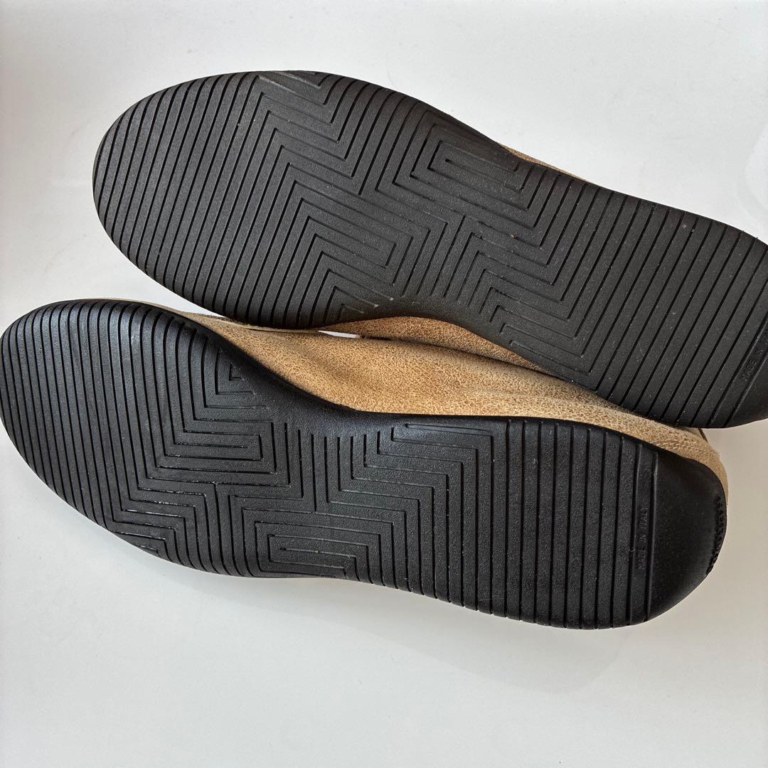 エルメス ベージュ スエードのワラビー26cm 美品