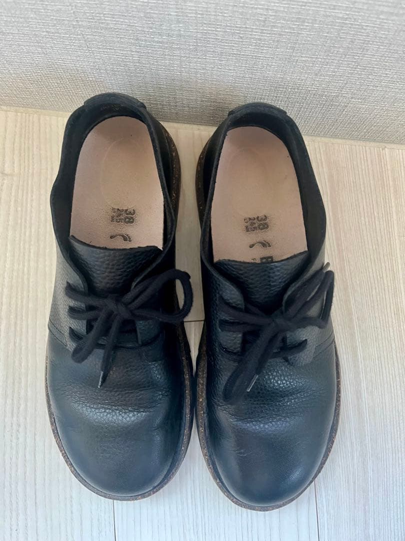 [Birkenstock] レザー ローファー 黒