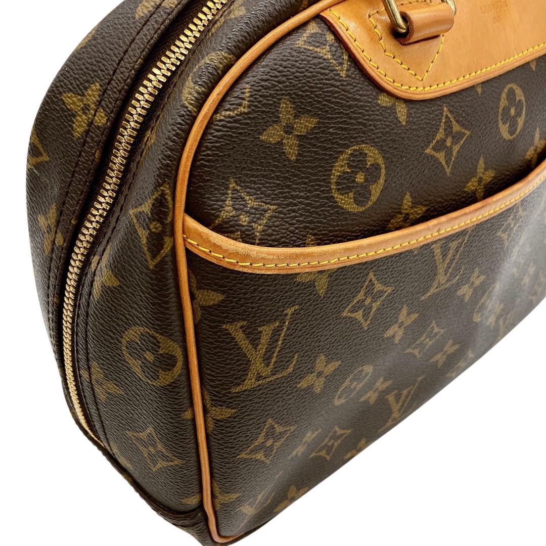 【LOUIS VUITTON】トゥルーヴィル　モノグラム　ハンドバッグ　PVC