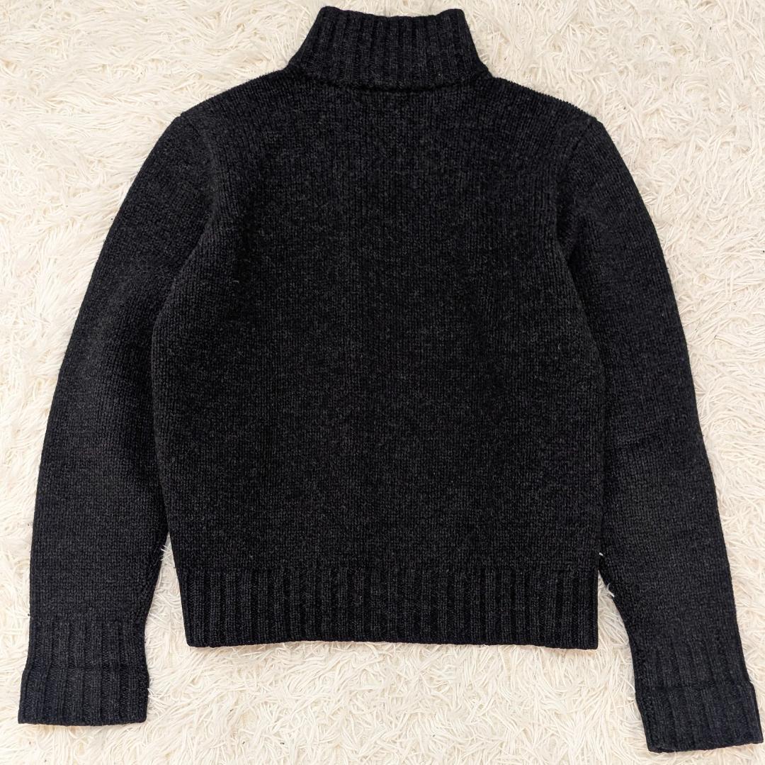 ✨美品✨Polo by Ralph Lauren✨ ジップアップ　ニット　LL