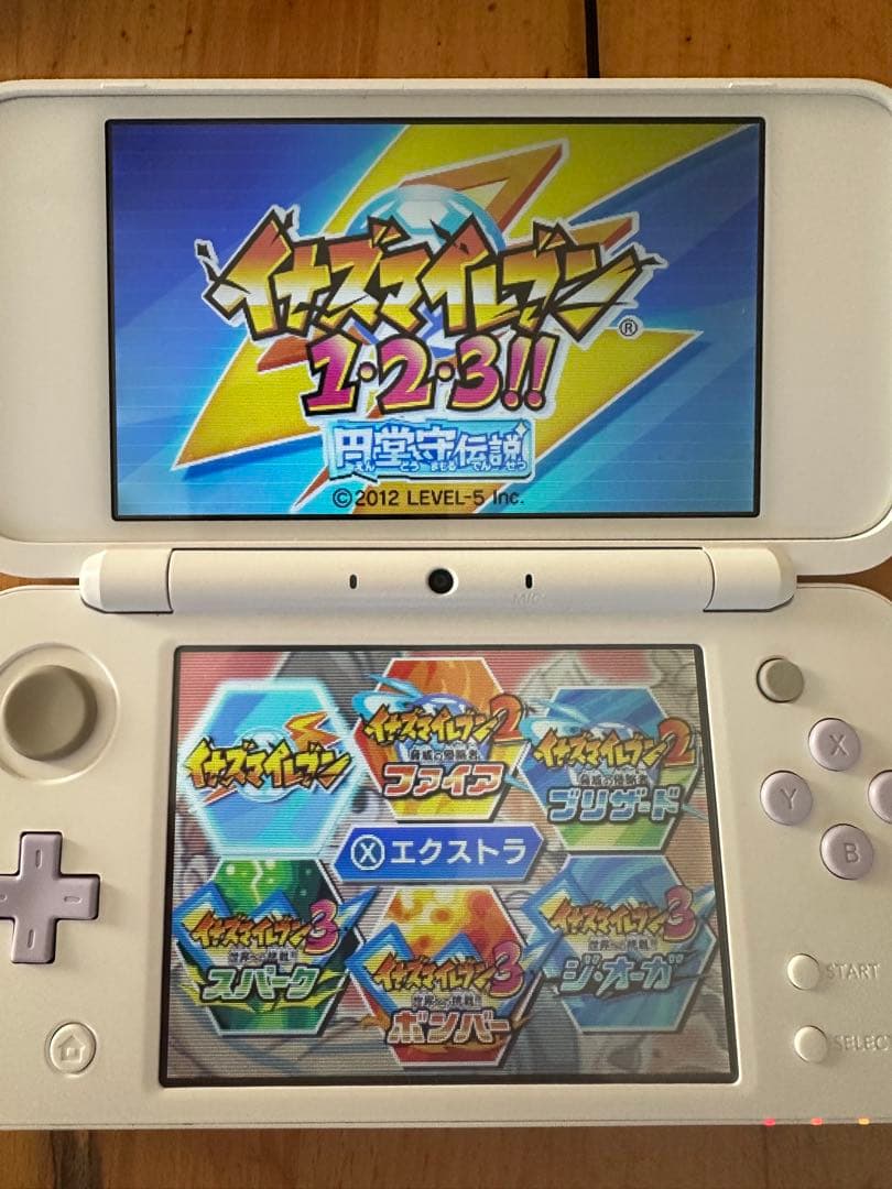 動作確認済み　イナズマイレブン 1・2・3!!円堂守伝説