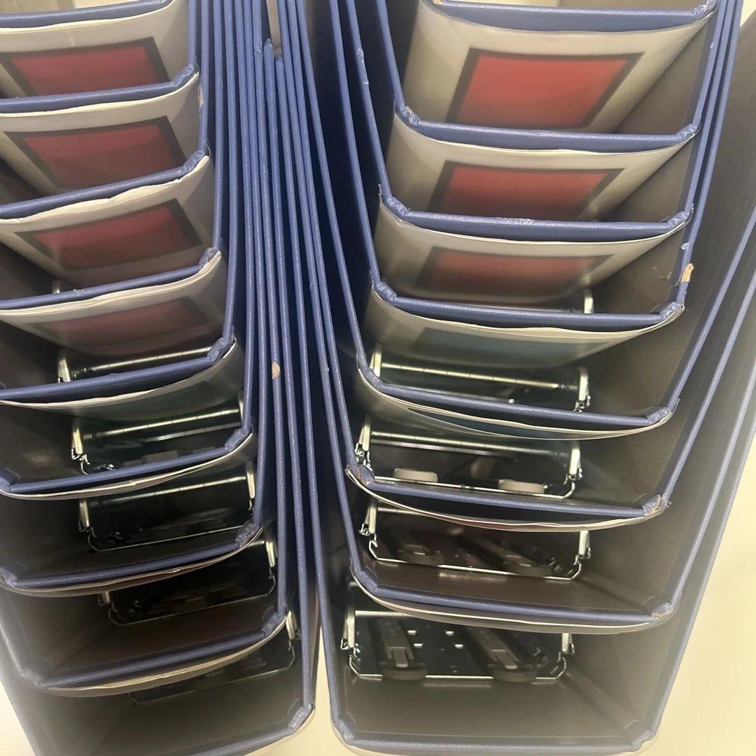 KING JIM パイプ式ファイル B5 3種類　20個