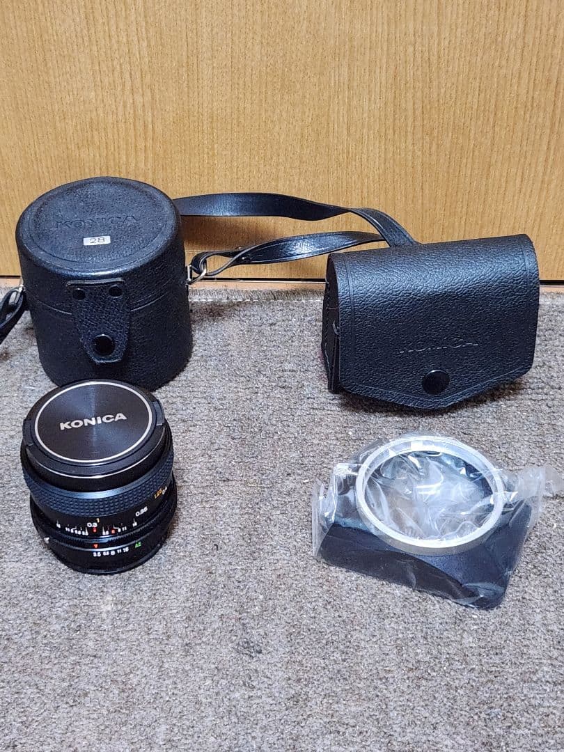 KONICA FTA 一眼レフカメラ 50mmレンズなど付き