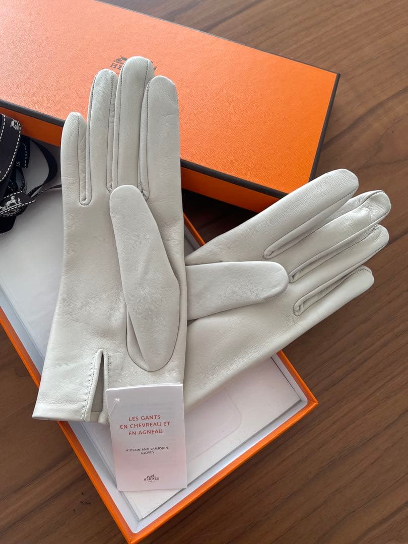 【新品未使用】HERMESエルメス 手袋 グローブ サイズ7