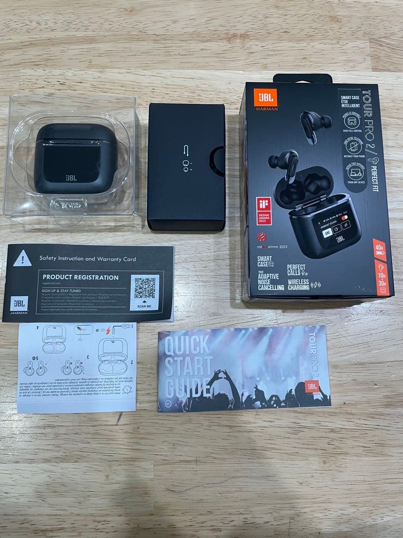 【美品】JBL TOUR PRO 2 ワイヤレスイヤホン