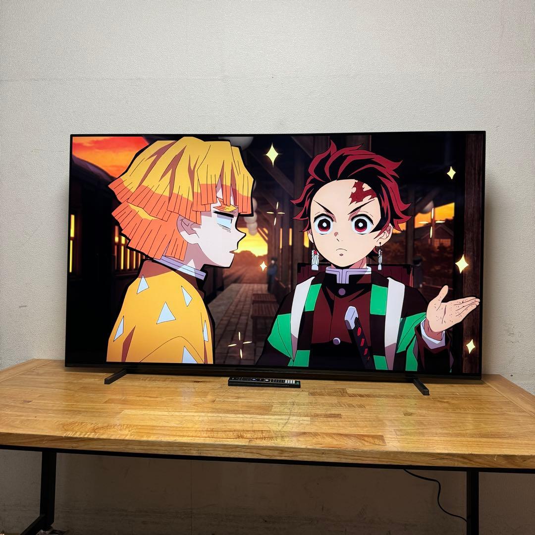 SONY 55V型 4K 有機ELテレビ BRAVIA XRJ-55A80J
