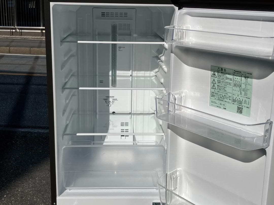 愛知岐阜/送料込★パナソニック 168L冷蔵庫 NR-B17FW-T　2021年