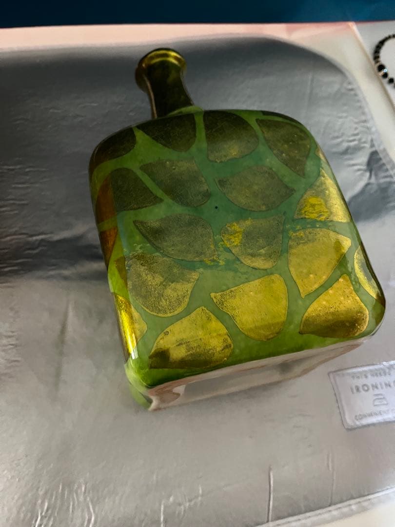 松本佐一　九谷焼花瓶