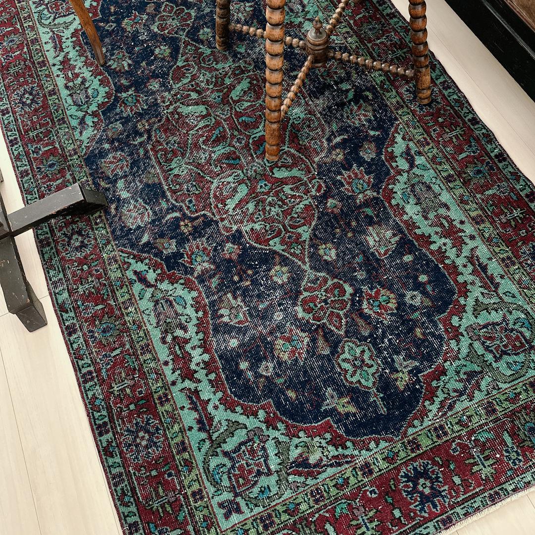 0938 トルコ ヴィンテージラグA107