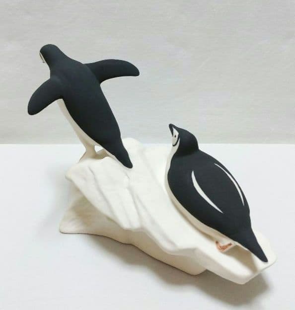 ペンギン 北欧デザイン300個限定ペンギン置物❤︎スコットランド陶器/数量限定品