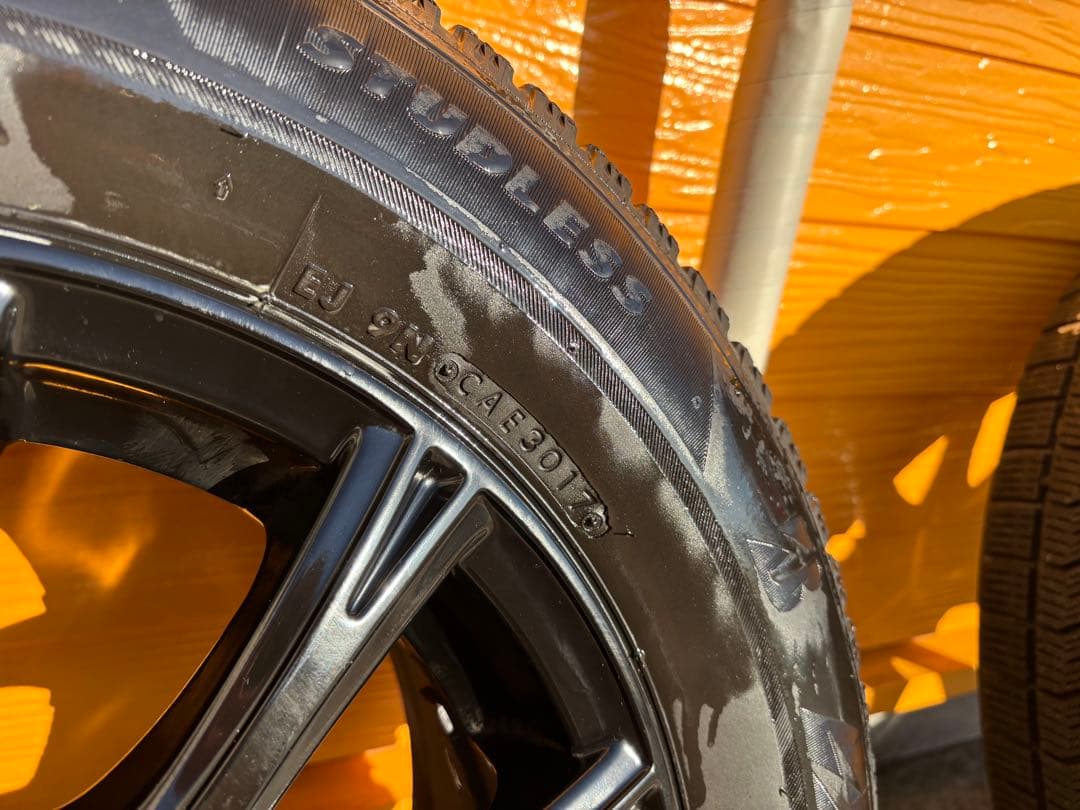 ブリヂストン 15インチ スタッドレスタイヤ ホイールセット